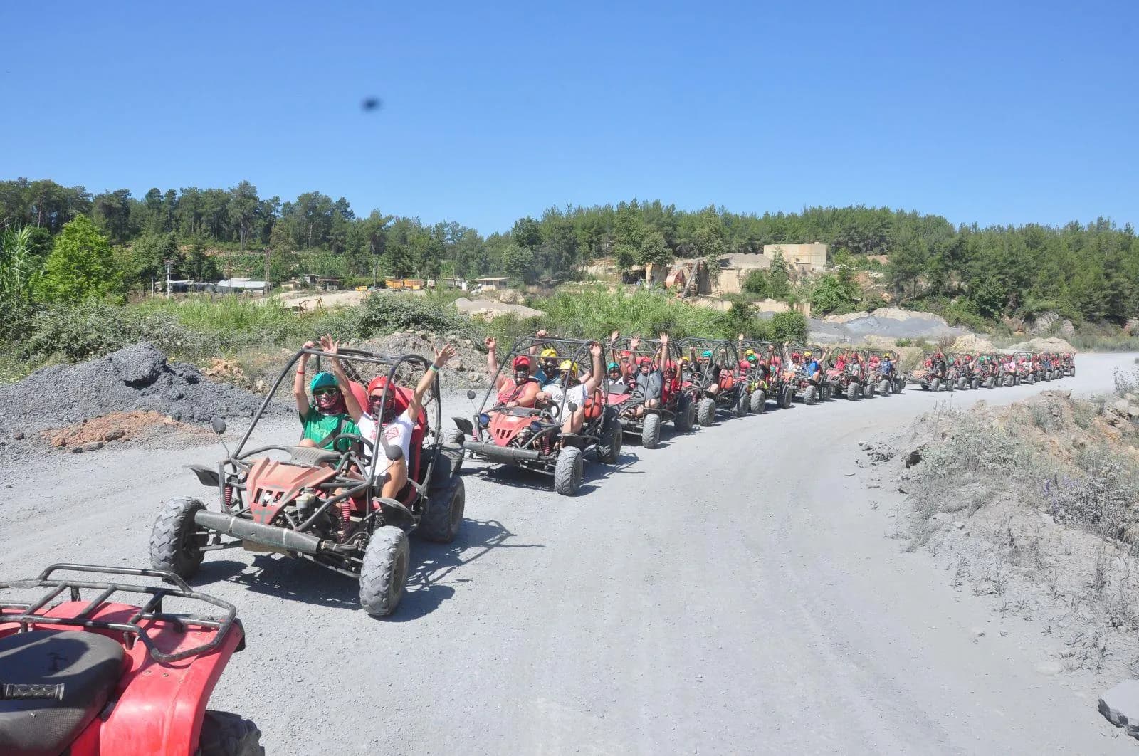 Alanya/Side: Quad/Buggy Excursion in Forest w/Hotel Pickup