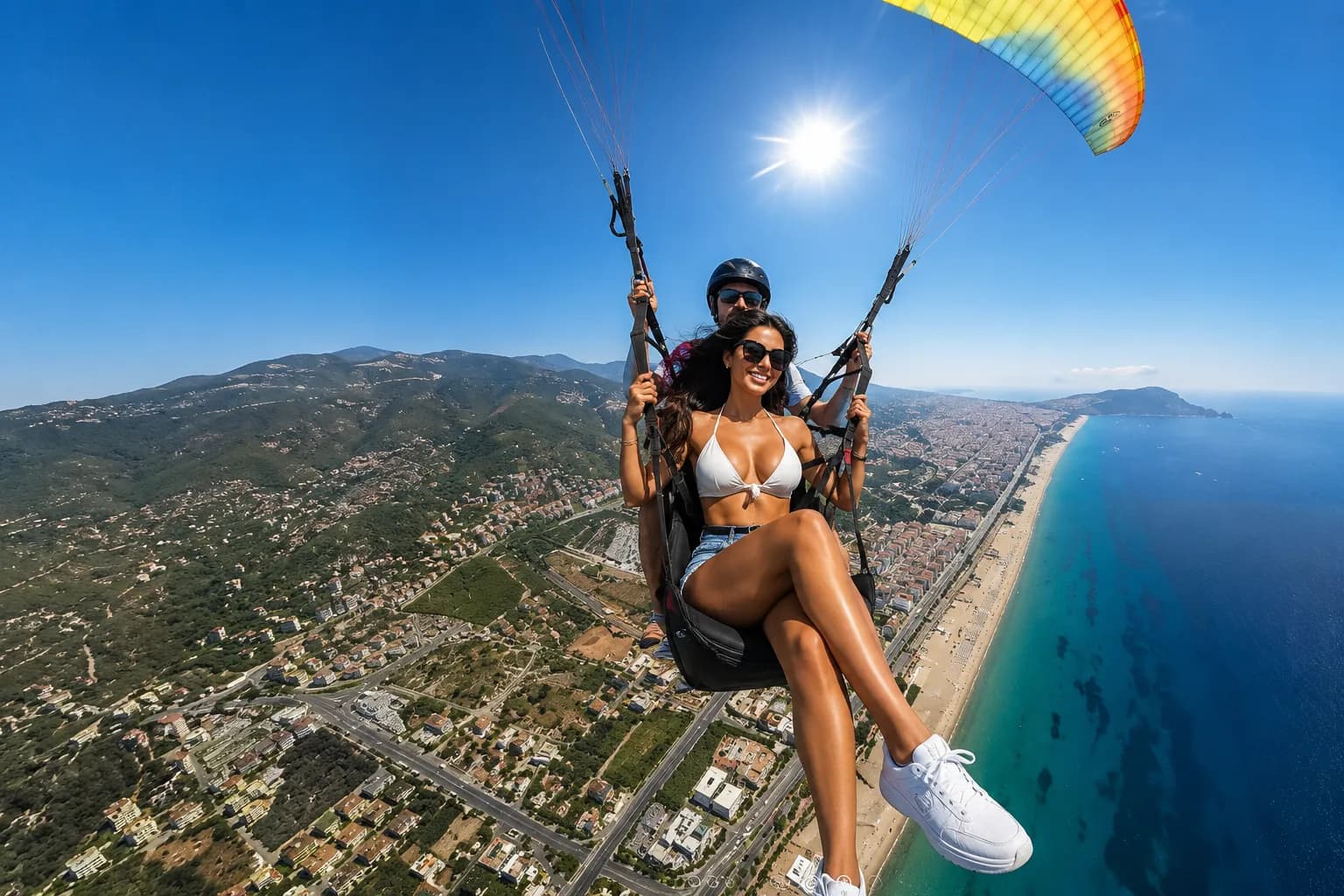 Alanya: Tandem Paragliding with Hotel Pickup