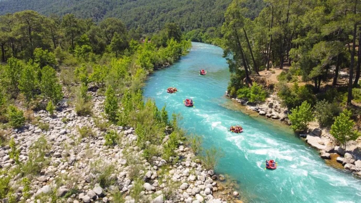 Antalya/Alanya: Rafting With Additional Extreme Options